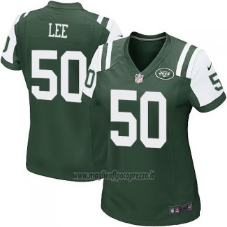 Maglia NFL Game Donna New York Jets Lee Verde