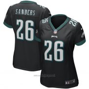 Maglia NFL Game Donna Philadelphia Eagles Miles Sanders Nero