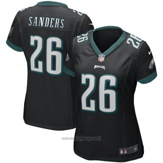 Maglia NFL Game Donna Philadelphia Eagles Miles Sanders Nero