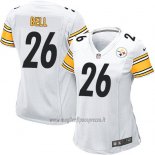 Maglia NFL Game Donna Pittsburgh Steelers Bell Bianco