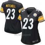 Maglia NFL Game Donna Pittsburgh Steelers Mitchell Nero