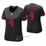 Maglia NFL Game Donna San Francisco 49ers Nick Mullens Nero