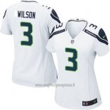 Maglia NFL Game Donna Seattle Seahawks Wilson Bianco
