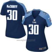 Maglia NFL Game Donna Tennessee Titans Mccourty Blu Scuro