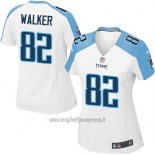 Maglia NFL Game Donna Tennessee Titans Walker Bianco