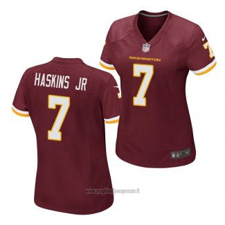 Maglia NFL Game Donna Washington Commanders Dwayne Haskins JR. Rosso