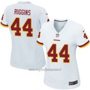 Maglia NFL Game Donna Washington Commanders Riggins Bianco