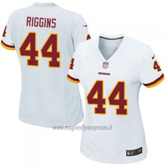 Maglia NFL Game Donna Washington Commanders Riggins Bianco