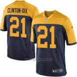 Maglia NFL Game Green Bay Packers Clinton Dix Nero Giallo