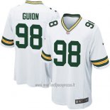 Maglia NFL Game Green Bay Packers Guion Bianco