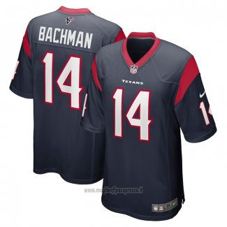 Maglia NFL Game Houston Texans Alex Bachman Blu