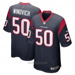 Maglia NFL Game Houston Texans Chase Winovich Blu