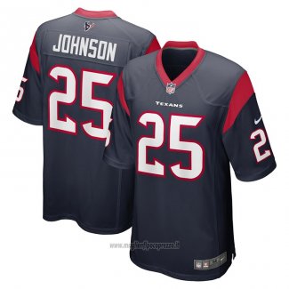 Maglia NFL Game Houston Texans Duke Johnson 25 Blu
