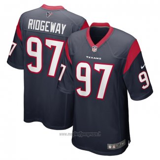 Maglia NFL Game Houston Texans Hassan Ridgeway Blu