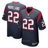 Maglia NFL Game Houston Texans Jimmy Moreland Blu