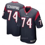 Maglia NFL Game Houston Texans Max Scharping Blu