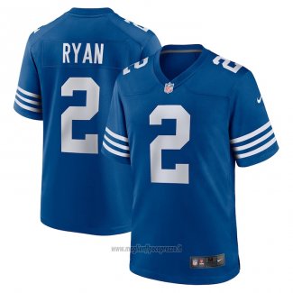Maglia NFL Game Indianapolis Colts Matt Ryan Alternato Blu
