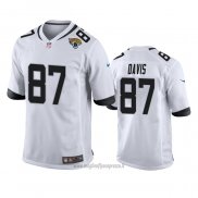Maglia NFL Game Jacksonville Jaguars Tyler Davis Bianco
