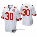 Maglia NFL Game Kansas City Chiefs Charcandrick West Bianco
