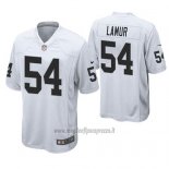 Maglia NFL Game Las Vegas Raiders Emmanuel Lamur Bianco