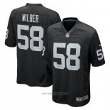 Maglia NFL Game Las Vegas Raiders Kyle Wilber Nero
