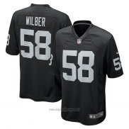 Maglia NFL Game Las Vegas Raiders Kyle Wilber Nero