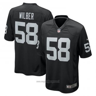 Maglia NFL Game Las Vegas Raiders Kyle Wilber Nero