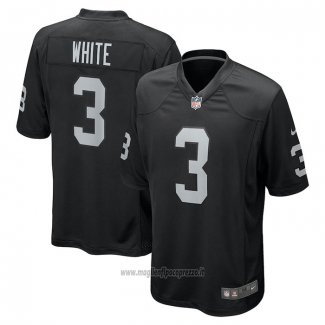 Maglia NFL Game Las Vegas Raiders Zamir White Nero