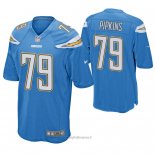 Maglia NFL Game Los Angeles Chargers Trey Pipkins Blu