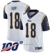 Maglia NFL Game Los Angeles Rams 18 Cooper Kupp Bianco