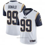 Maglia NFL Game Los Angeles Rams 99 Aaron Donald Bianco