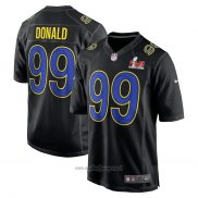 Maglia NFL Game Los Angeles Rams Aaron Donald Super Bowl Lvi Bound Nero