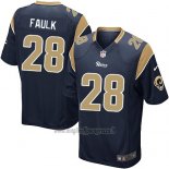 Maglia NFL Game Los Angeles Rams Faulk Nero