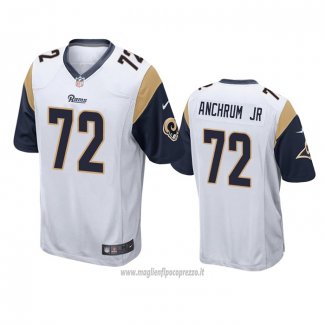 Maglia NFL Game Los Angeles Rams Tremayne Anchrum Jr. Bianco