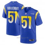 Maglia NFL Game Los Angeles Rams Zach Vanvalkenburg Blu