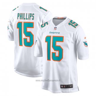 Maglia NFL Game Miami Dolphins Jaelan Phillips Bianco