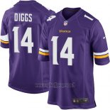 Maglia NFL Game Minnesota Vikings Diggs Viola