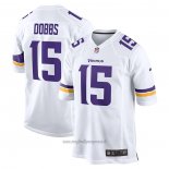 Maglia NFL Game Minnesota Vikings Joshua Dobbs Bianco