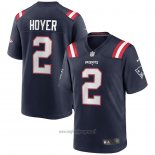 Maglia NFL Game New England Patriots Brian Hoyer Blu
