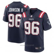 Maglia NFL Game New England Patriots Eric Johnson Ii Blu