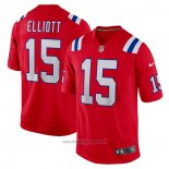 Maglia NFL Game New England Patriots Ezekiel Elliott Rosso