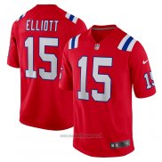 Maglia NFL Game New England Patriots Ezekiel Elliott Rosso