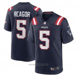 Maglia NFL Game New England Patriots Jalen Reagor Blu
