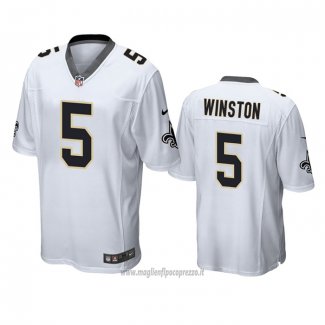 Maglia NFL Game New Orleans Saints Jameis Winston Bianco