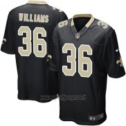 Maglia NFL Game New Orleans Saints Williams Nero