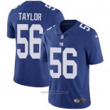 Maglia NFL Game New York Giants 56 Lawrence Taylor Blu