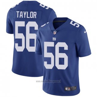 Maglia NFL Game New York Giants 56 Lawrence Taylor Blu