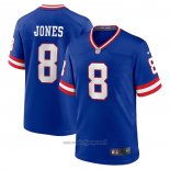 Maglia NFL Game New York Giants Daniel Jones Classic Blu