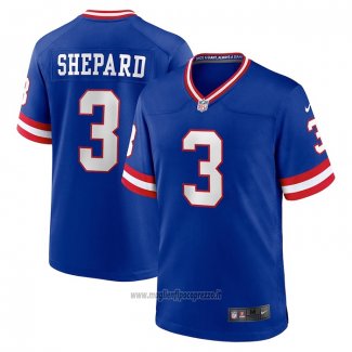 Maglia NFL Game New York Giants Sterling Shepard Classic Blu