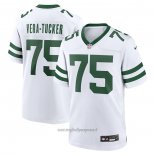 Maglia NFL Game New York Jets Alijah Vera-tucker Bianco